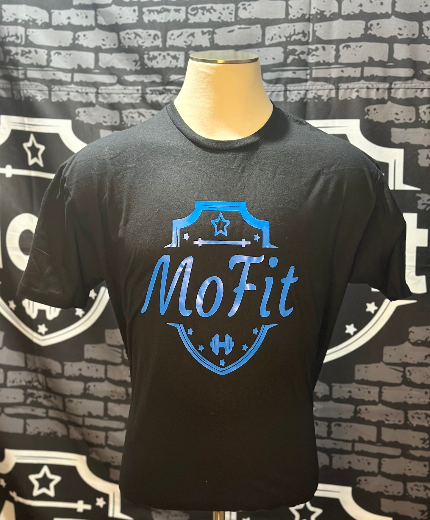 Black/Blue soft style T-shirt