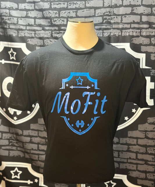 Black/Blue soft style T-shirt