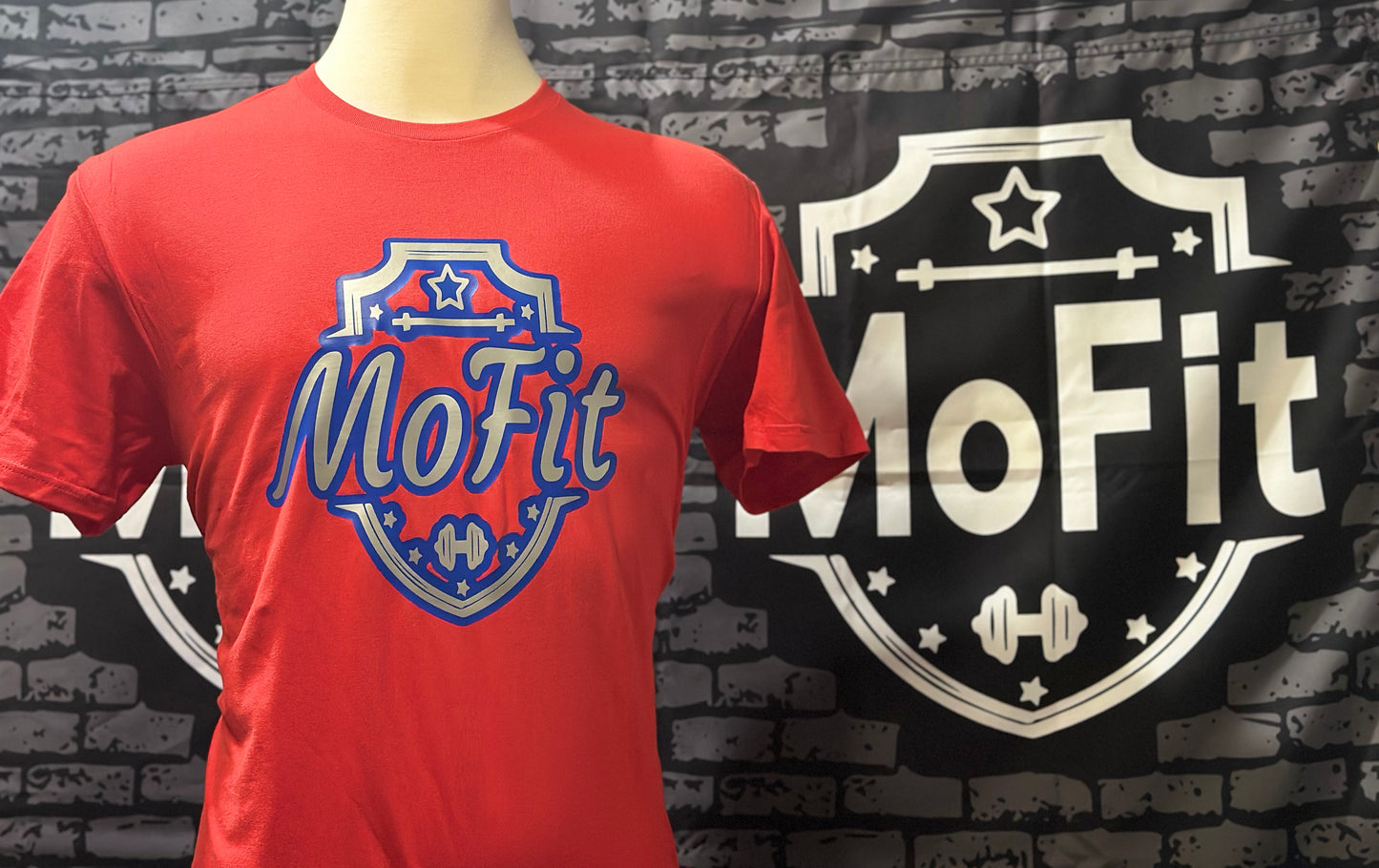 Soft on skin, fits just as good as drifit. 100% cotton T-shirt