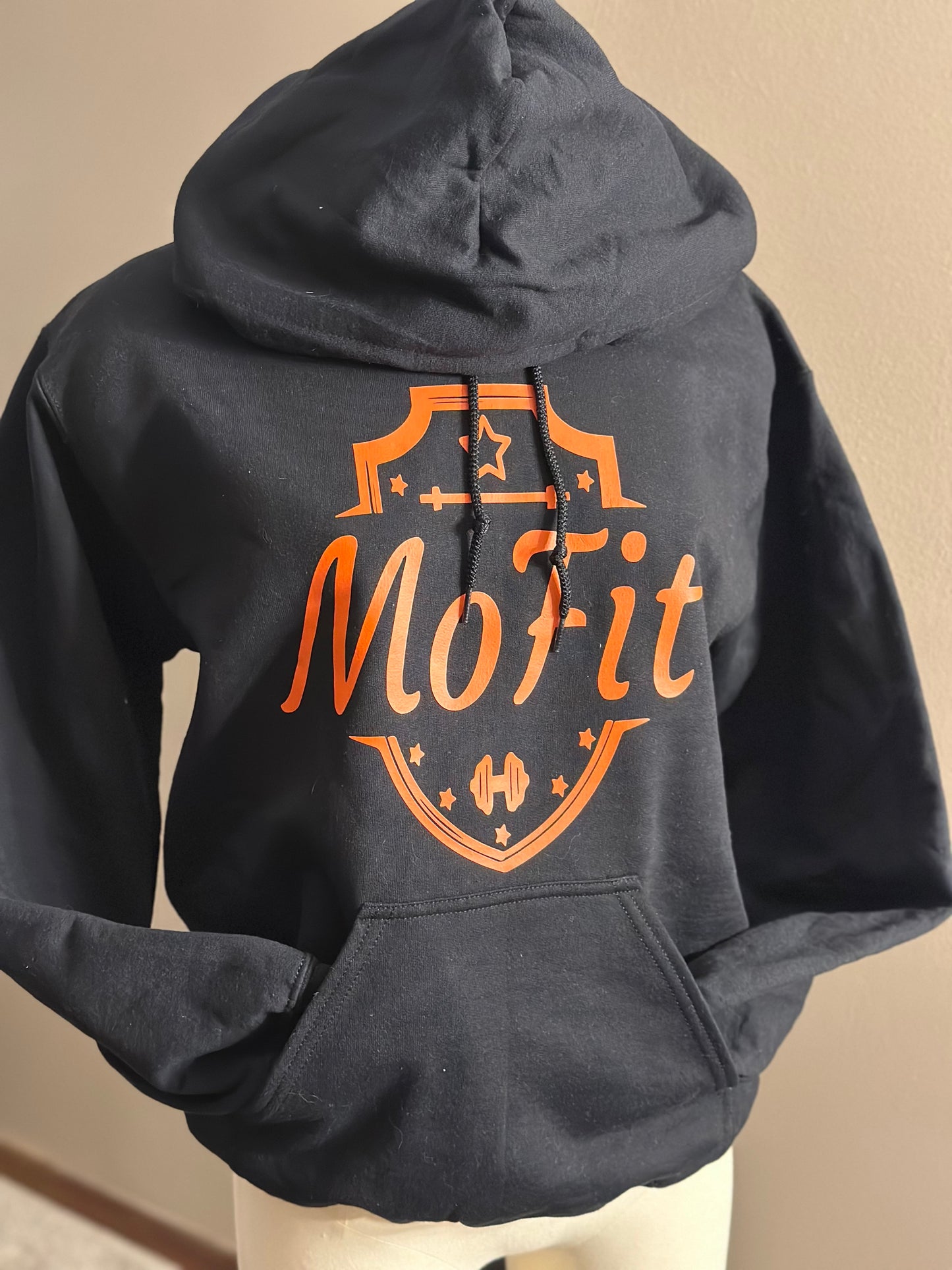 Black/Orange Hoodie